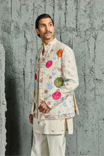 Load image into Gallery viewer, Ivory Bloom Jacket Set
