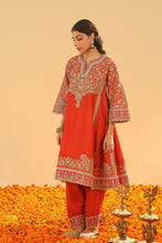 Load image into Gallery viewer, Irha - Short Chauga with Khada Dupatta
