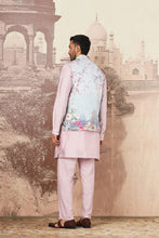 Load image into Gallery viewer, Floral Meadow Embroidered Kurta Bundi Set
