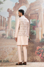 Load image into Gallery viewer, Blush Petal Resham Embroidered Kurta Bundi Set
