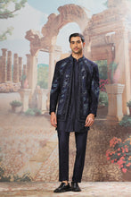 Load image into Gallery viewer, Stellar Reverie Open Embroidered Indo-western Set
