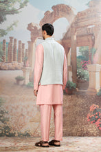 Load image into Gallery viewer, Spring Dawn Embroidered Kurta Bundi Set
