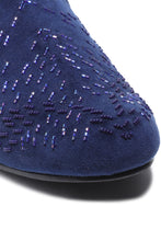 Load image into Gallery viewer, Celestial Midnight Velvet Mojdis
