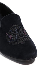 Load image into Gallery viewer, Noir Opulence Slip-Ons
