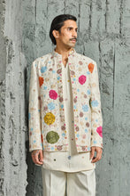 Load image into Gallery viewer, Ivory Bloom Jacket Set
