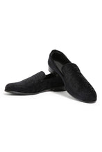 Load image into Gallery viewer, Stellar Nightfall Velvet Embroidered Shoes
