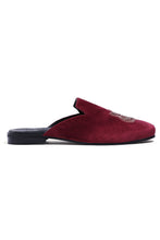 Load image into Gallery viewer, Regal Tiger Velvet Mules
