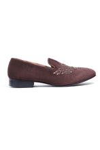 Load image into Gallery viewer, Luxe Crowned Elegance Slip-ons
