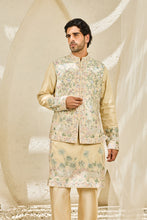 Load image into Gallery viewer, Beige Tropica Waistcoat Set

