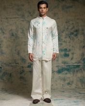 Load image into Gallery viewer, Ivory Embriodered Short Jacket Set
