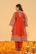 Load image into Gallery viewer, Irha - Short Chauga with Khada Dupatta
