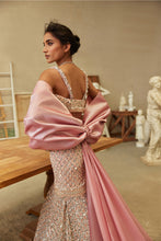 Load image into Gallery viewer, Celestial pink mermaid lehenga
