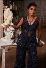 Load image into Gallery viewer, Midnight sapphire sharara
