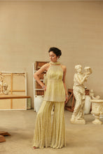 Load image into Gallery viewer, Lemon Pearl sharara set
