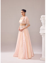 Load image into Gallery viewer, Margaret  Cape Lehenga set
