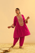 Load image into Gallery viewer, Falisha - Short Kalidaar Chauga with Salwar
