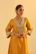 Load image into Gallery viewer, Shazana - Long A-line Chauga with Salwar
