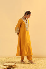 Load image into Gallery viewer, Shazana - Long A-line Chauga with Salwar
