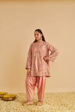 Load image into Gallery viewer, Alira - Dabka Zardozi Embroidered Blush Pink Kurta &amp; Salwar with Dupatta
