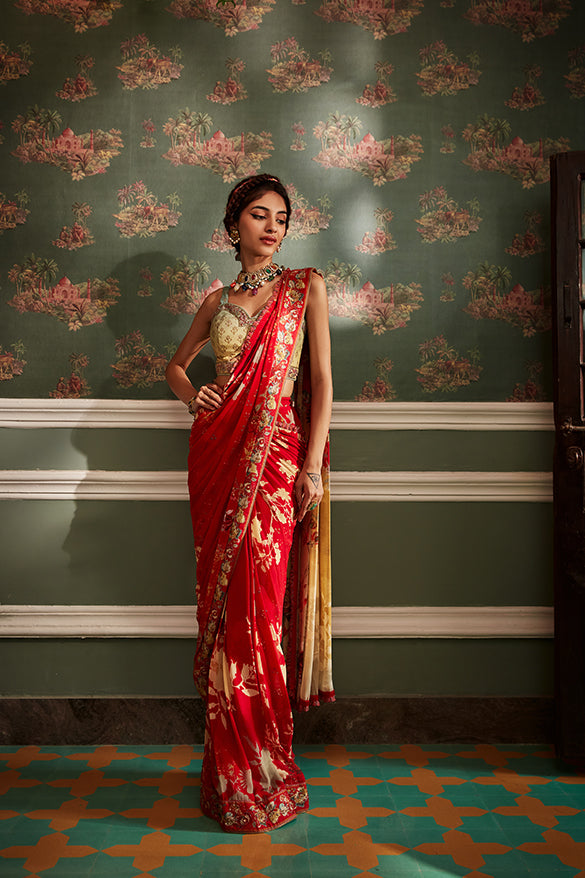 REHMAT PRE-DRAPED SAREE