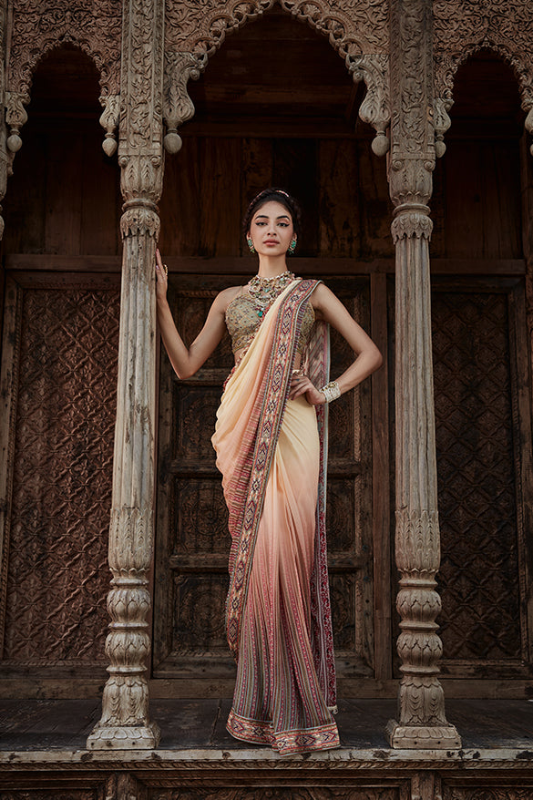 SHAMEEN PRE-DRAPED SAREE