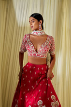 Load image into Gallery viewer, HOT PINK LEHENGA SET
