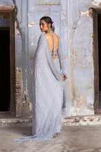 Load image into Gallery viewer, GREY SEQUANCE GEORGETTE SAREE
