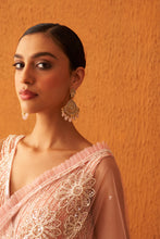 Load image into Gallery viewer, Blush Pink Net Saree
