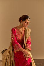 Load image into Gallery viewer, Eira - Hotpink A-line Kurta with Dhoti
