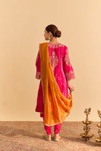 Load image into Gallery viewer, Eira - Hotpink A-line Kurta with Dhoti
