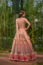 Load image into Gallery viewer, Gulnaar- The Rose Garden lehenga
