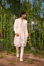 Load image into Gallery viewer, Shvet Agni - The Fearless King Sherwani
