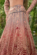 Load image into Gallery viewer, Dwirang-     A Tale in Two Hues Lehenga
