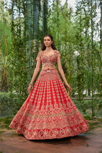 Load image into Gallery viewer, Mrig Vachan- The Deer’s Promise Lehenga
