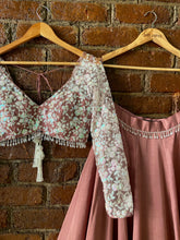 Load image into Gallery viewer, Rose Taupe Lehenga set
