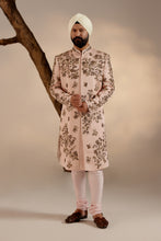 Load image into Gallery viewer, Shell-pink sherwani
