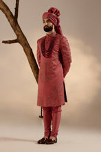 Load image into Gallery viewer, Red Ochre Sherwani
