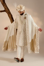 Load image into Gallery viewer, Albino white Sherwani set
