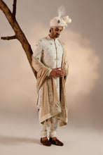 Load image into Gallery viewer, Ivory &amp; Gold Sherwani set
