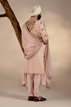 Load image into Gallery viewer, Shell-pink sherwani set
