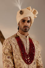 Load image into Gallery viewer, Pale Gold Sherwani set
