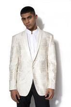 Load image into Gallery viewer, Ivory Embroidered Tuxedo
