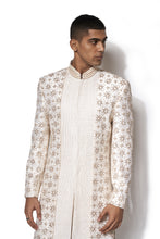 Load image into Gallery viewer, Ivory Hand Embroidered Sherwani Set
