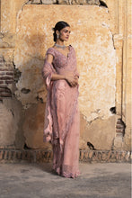 Load image into Gallery viewer, ROSE PINK NET SAREE
