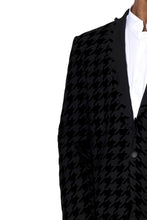 Load image into Gallery viewer, Black Velvet Textured Tuxedo
