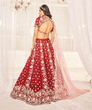 Load image into Gallery viewer, BLOOD  RED BRIDAL SET
