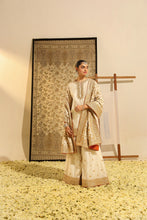 Load image into Gallery viewer, Short kurta with sharara and odhni
