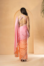 Load image into Gallery viewer, Sequin work on blouse and saree borders
