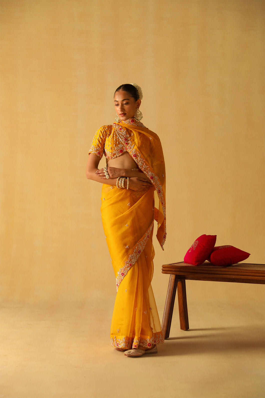 AFSA Saree & Blouse