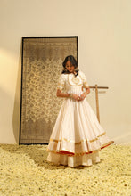 Load image into Gallery viewer, Ankle length anarkali with skirt and Dupatta
